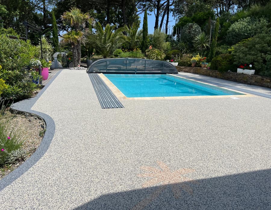 Acabado Résineo color Perla, gris muy claro